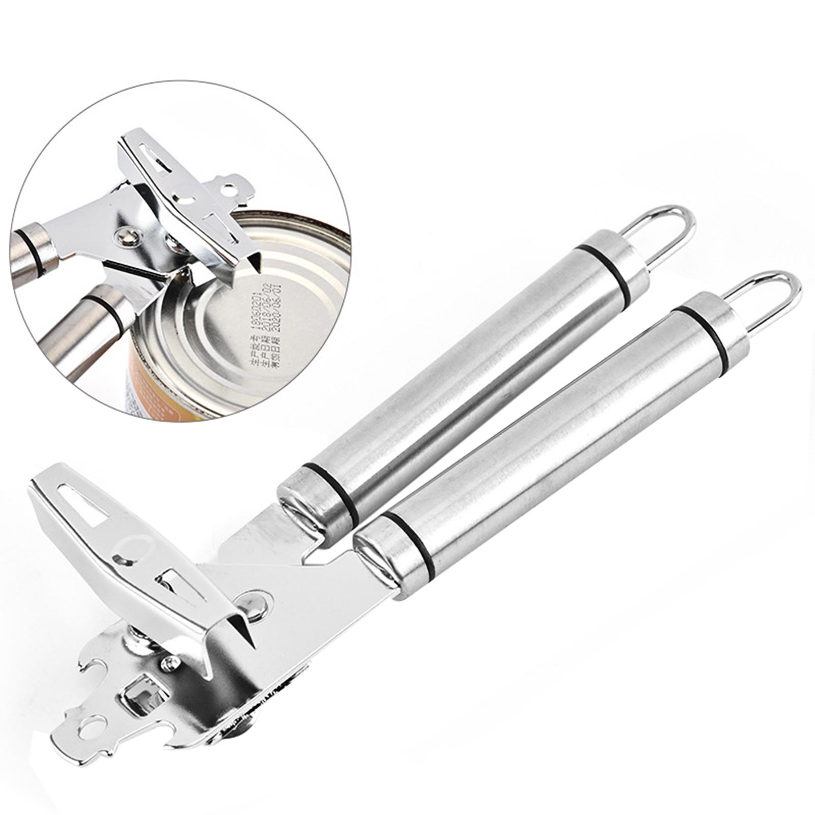 Dụng cụ mở hộp bằng tay với tay cầm thoải mái bằng thép không gỉ Opener Multifunctional Stainless Steel Handheld