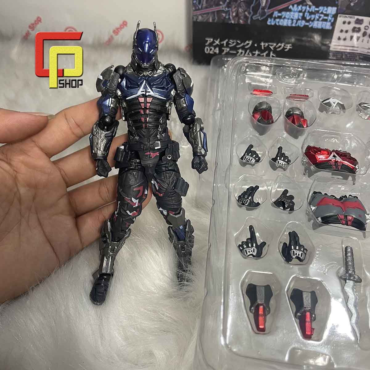 Mô hình Batman Arkham Knight Yamaguchi - Figure Action Batman SHF - Batman có khớp