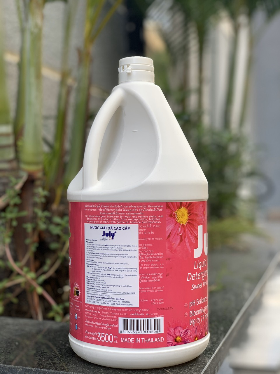 Nước giặt xả trẻ em July 2X 3500ml - Hàng Thái Lan nhập khẩu