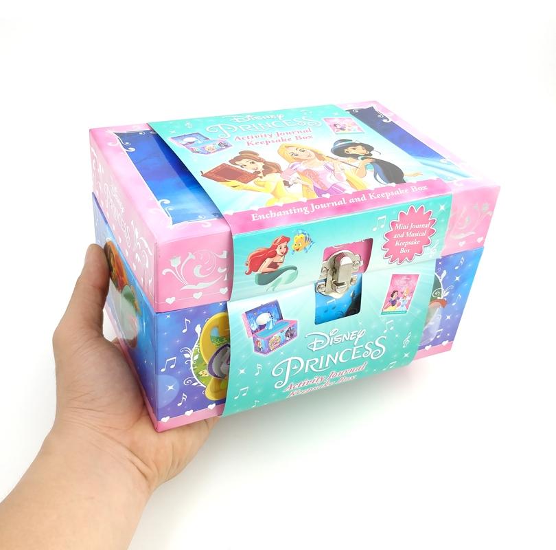 Disney Princess Mixed: Activity Journal Keepsake Box - Công Chúa Disney: Hộp Sổ Ghi Chép