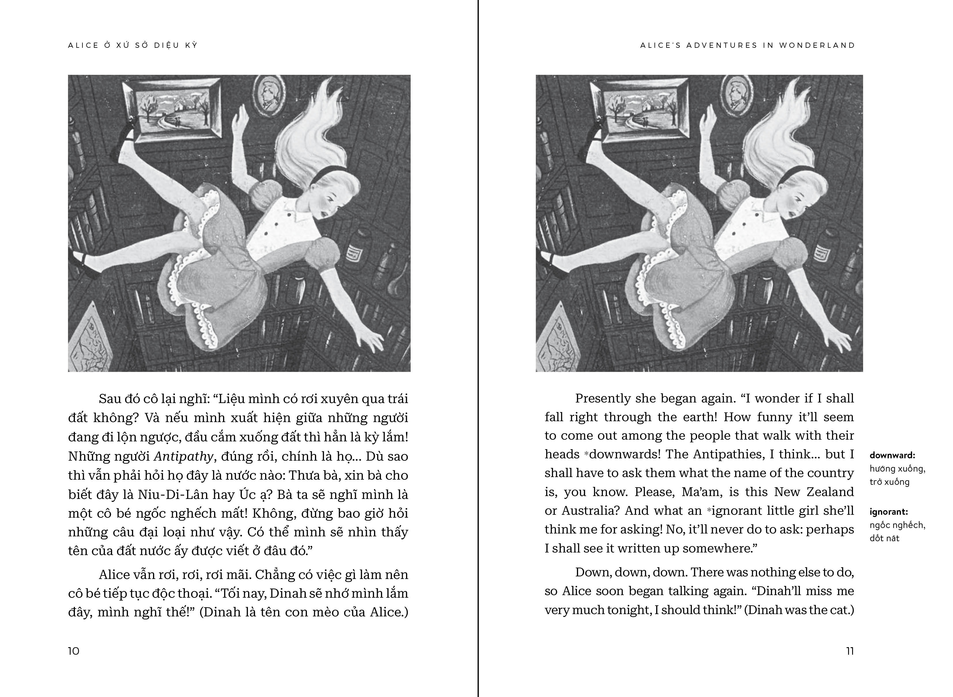 Alice ở xử sở diệu kỳ_Alice's Adventures in Wonderland song ngữ Việt - Anh