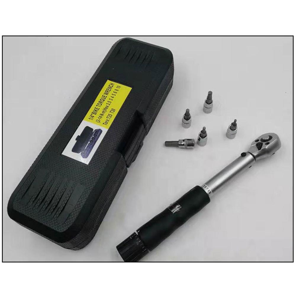 Preset Torque Wrench Special Window Type Torque Wrench kg Wrench Adjustable Torque Wrench Set for 1/4 Bicycle