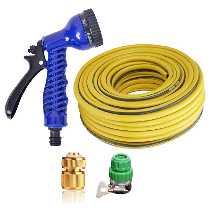 Bộ dây vòi xịt rửa xe, tưới cây, dọn dẹp nhà cửa 3-5m 206843