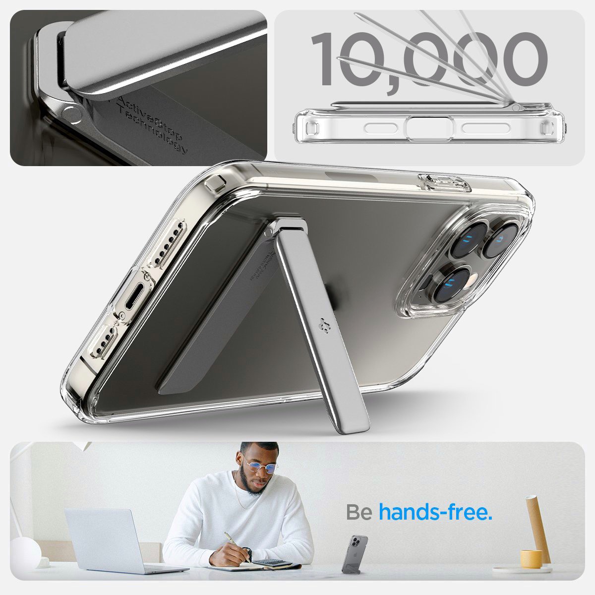 Ốp Lưng SPIGEN ULTRA HYBRID S CRYSTAL CLEAR Dành Cho iPhone 14 PRO MAX / 14 PRO / 14 PLUS / 14 - HÀNG CHÍNH HÃNG