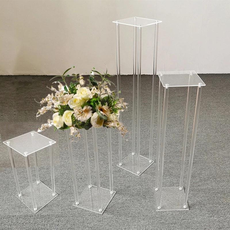 Kệ mica trưng bày Hoa, trang trí tiệc, sinh nhật, đám cưới, sự kiện