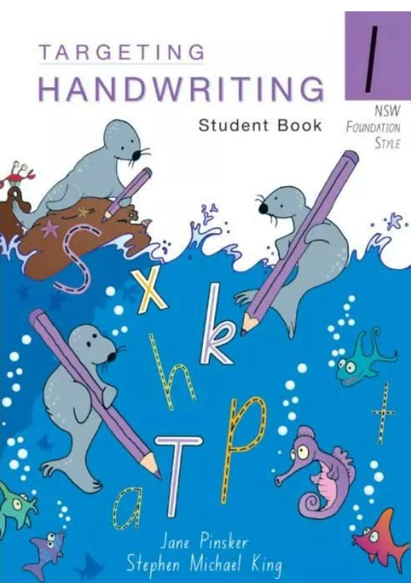 Targeting Handwriting NSW Year 1 Student Book