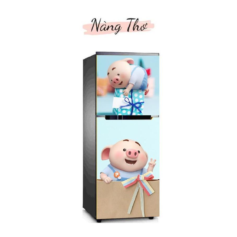 MIẾNG DÁN TỦ LẠNH IN HÌNH THEO YÊU CẦU NHIỀU KÍCH THƯỚC_DECAL VIP