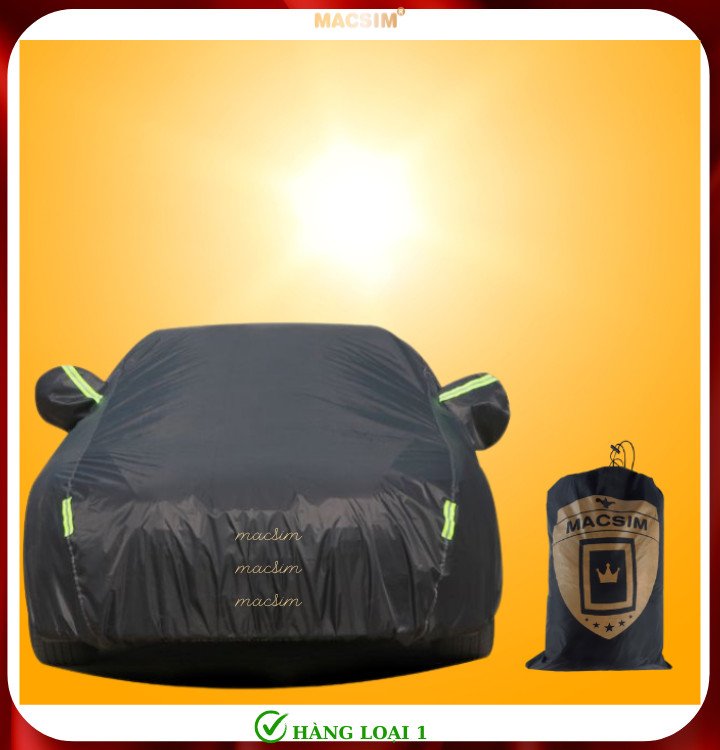 Bạt phủ ô tô SUV thương hiệu MACSIM dành cho LEXUS ES - màu đen-  bạt phủ trong nhà và ngoài trời