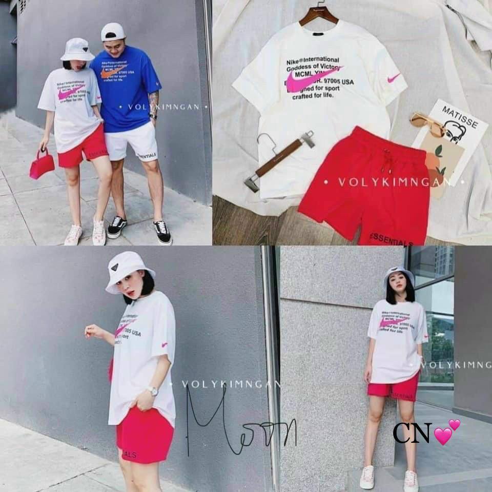 Set bộ mặc nhà freesize cotton hình thú áo cộc quần đùi