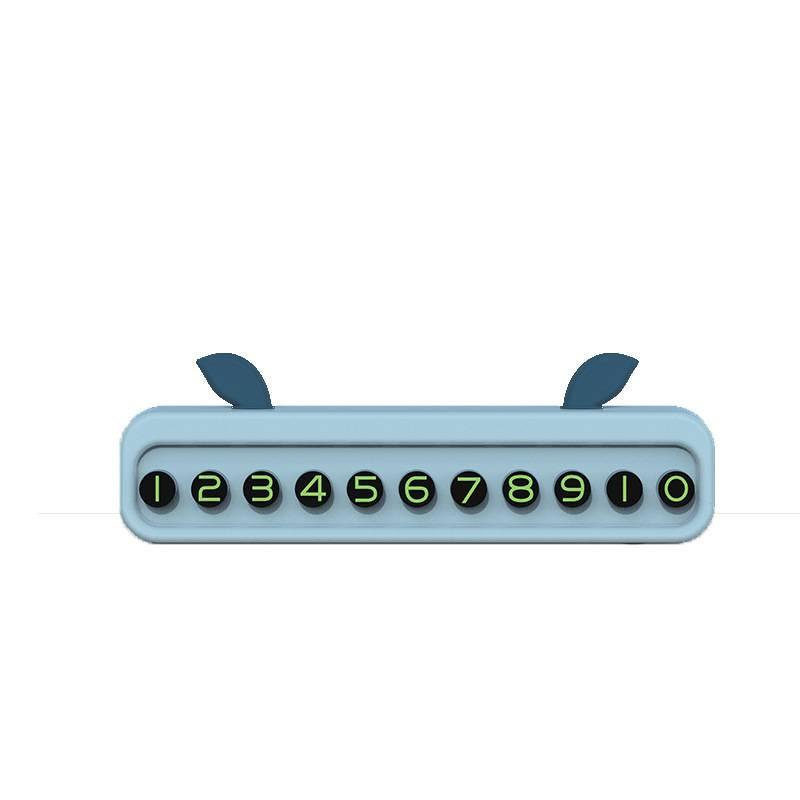 Bảng ghi number phone cho xe ô tô gắn taplo khi dừng đỗ