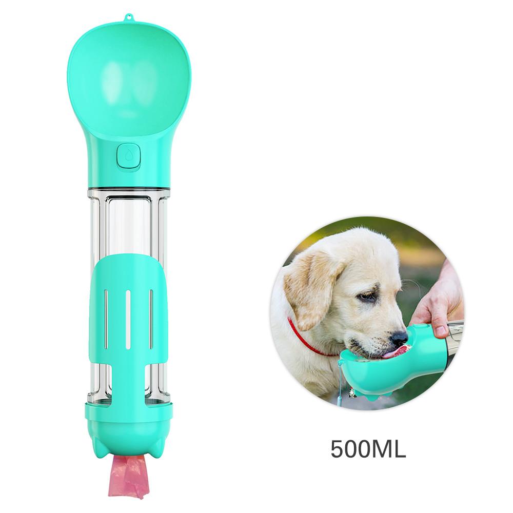 Bình nước cho thú cứng cầm tay 500ml có thể tháo rời
