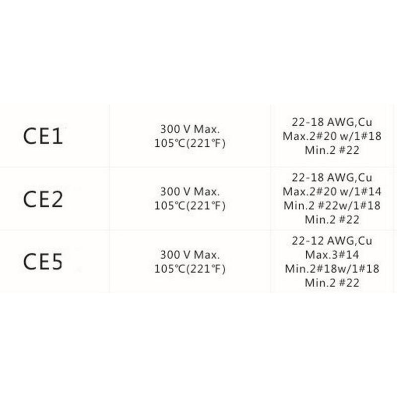 50 CHIẾC CÚT NỐI DÂY ĐIỆN CE-1 CE-2 CE-5 Tiện dụng - An toàn