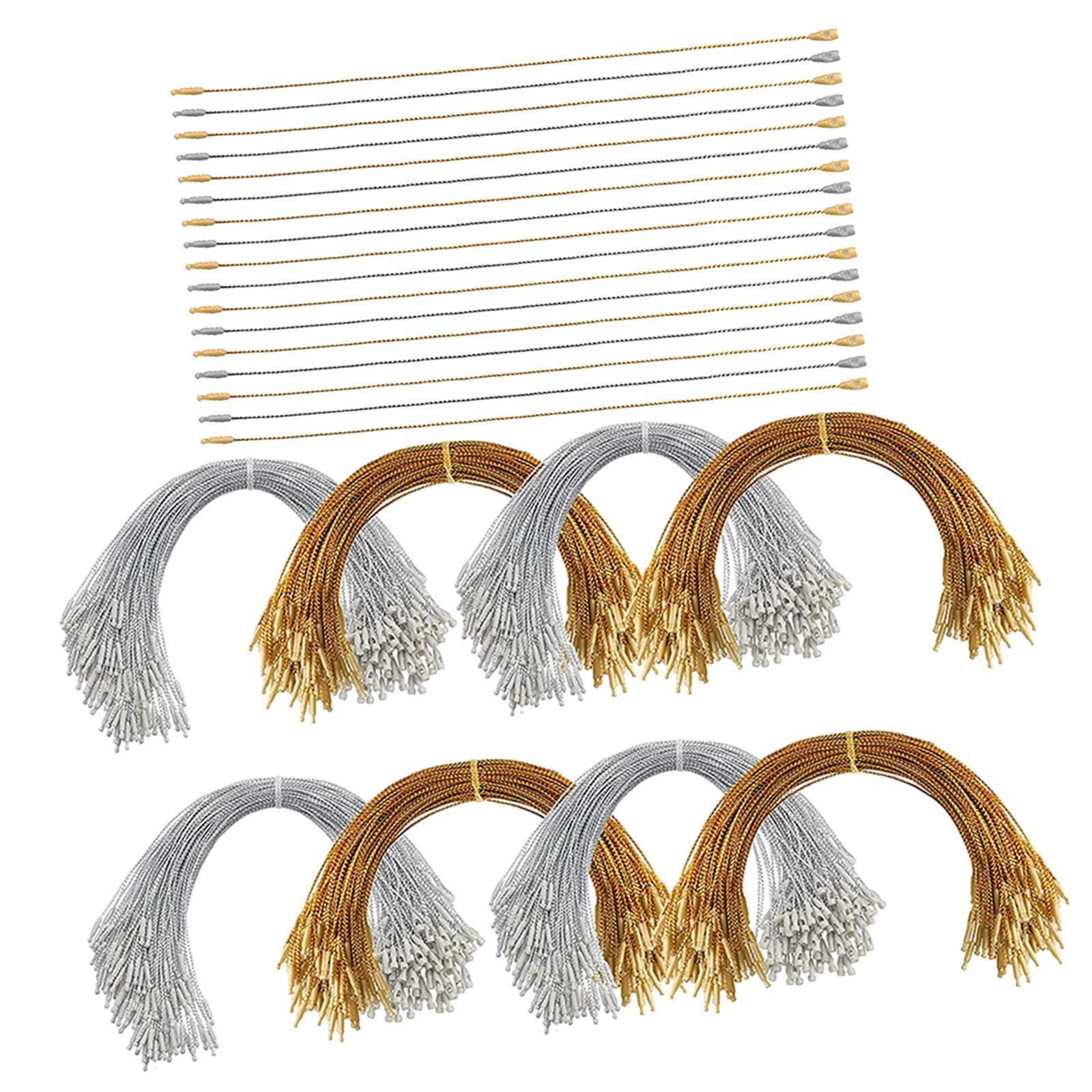 800Pcs Tag Rope Loop Tag Fasteners for Luggage Christmas Tree Accessory Toys