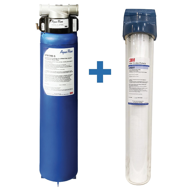 Máy Lọc Nước Đầu Nguồn 3M AP904 PREMIUM Lọc Tổng Sinh Hoạt Căn Hộ Chung Cư Nhà Phố - Chính Hãng 3M