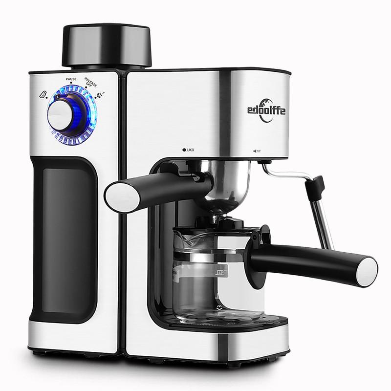 H102W* Máy pha cà phê màu bạc hiệu inox không gỉ máy pha coffee latte vinhthuan.shop