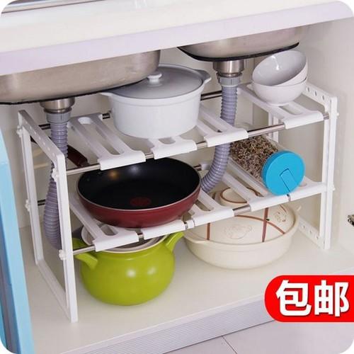 Kệ gầm bếp chứa đồ đa năng