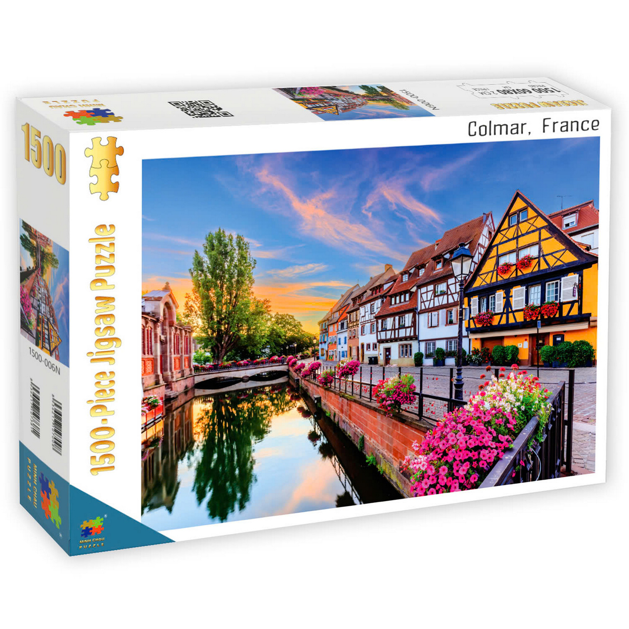 Colmar, France - Bộ Tranh Ghép Hình Minh Châu 1500 Mảnh Kích Thước 60x80cm