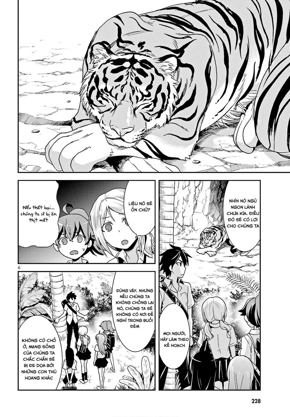 isekai yurutto survival seikatsu: gakkou no minna to isekai no mujintou ni tenishitakedo ore dake chapter 2 6