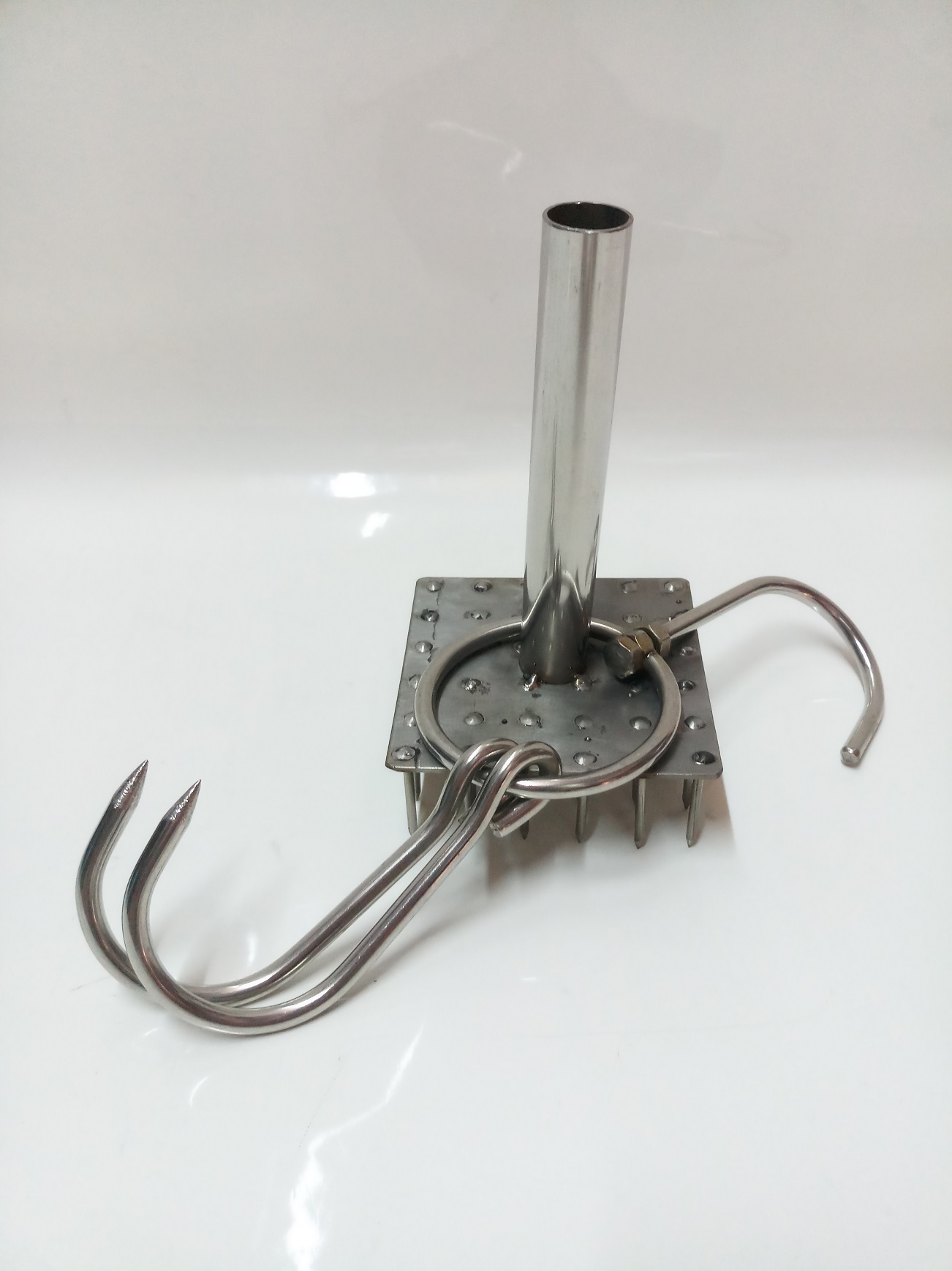 COMBO 1 MÓC THỊT HEO,GÀ,VỊT DÀY 7LY+ 1 XÂM DA INOX ĐẠI CAO CẤP.