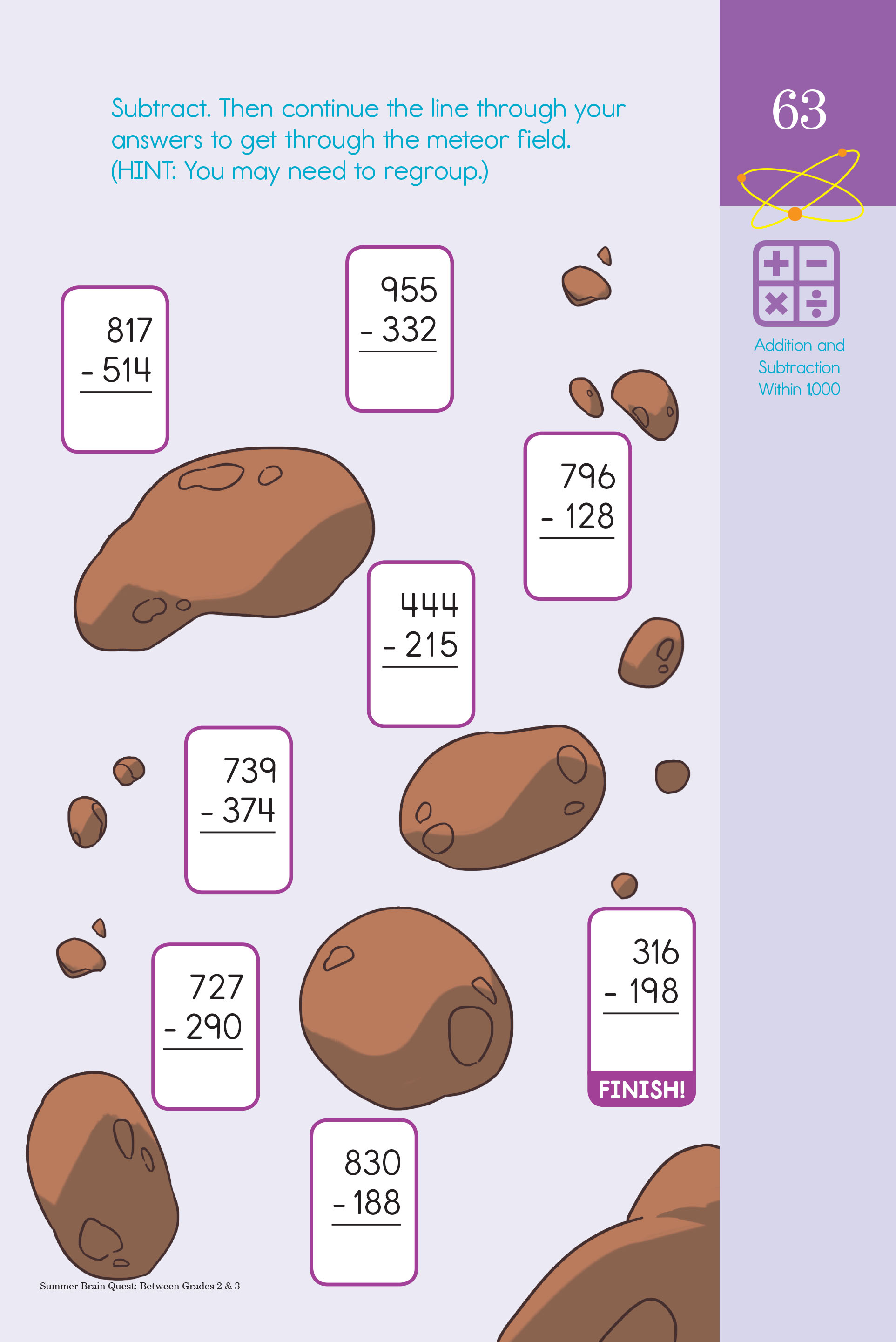 Summer brain quest grade 2&amp;3 - sách cho trẻ 7-8 tuổi