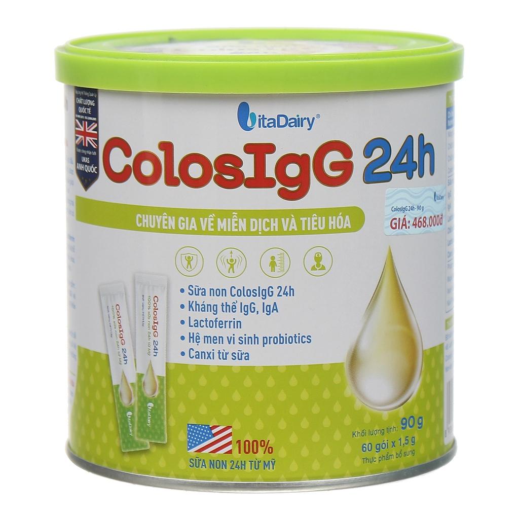 Sữa non ColosIgG 24h 90g tăng cường hệ miễn dịch cho trẻ