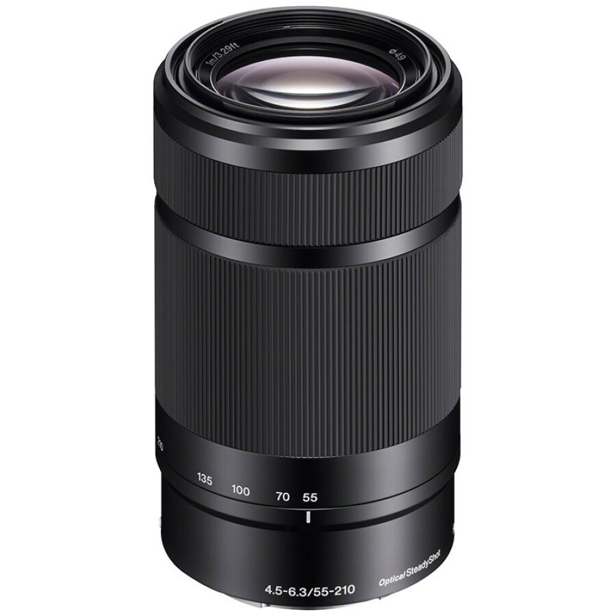 Ống Kính Chụp Hình Sony E 55-210mm F/4.5-6.3 OSS APS-C - Đen (SEL55210)