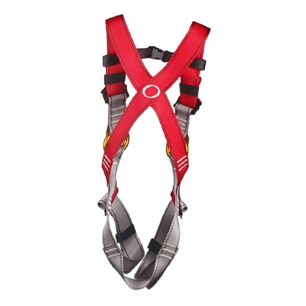 Outdoor Kids' Climbing Harness Full Body Safety Harness Sitting Belts Strap