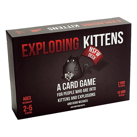 Mèo Nổ Exploding Kittens - Phiên Bản Mèo Nổ Cảm Tử (Mèo Nổ Đen)