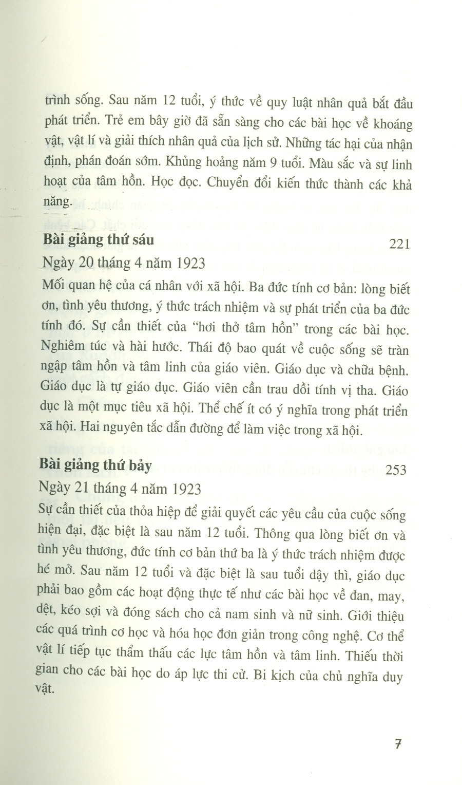 QUÁ TRÌNH THAY ĐỔI NHẬN THỨC Ở TRẺ EM LÀ NỀN TẢNG CỦA THỰC HÀNH SƯ PHẠM (Tám bài giảng) - Rudolf Steiner – NXB Tri Thức