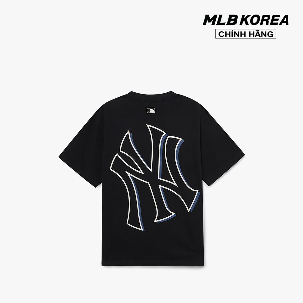 MLB - Áo thun unisex cổ tròn tay ngắn Basic Mega Logo Overfit 3ATSB0433