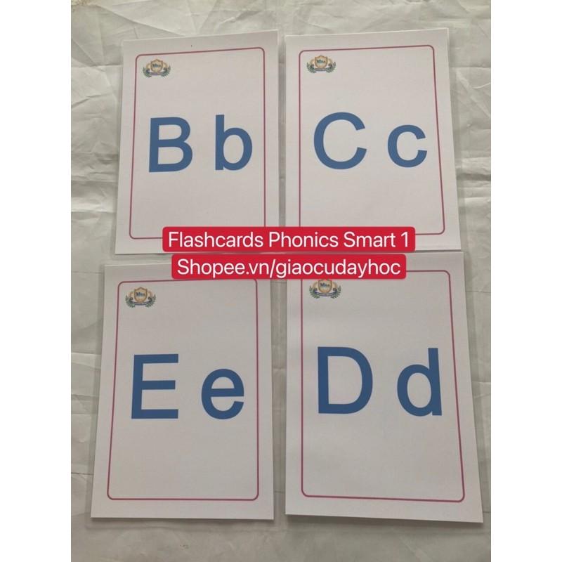 Flashcards Tiếng Anh Smart Phonics 1 -ép plastics bền đẹp