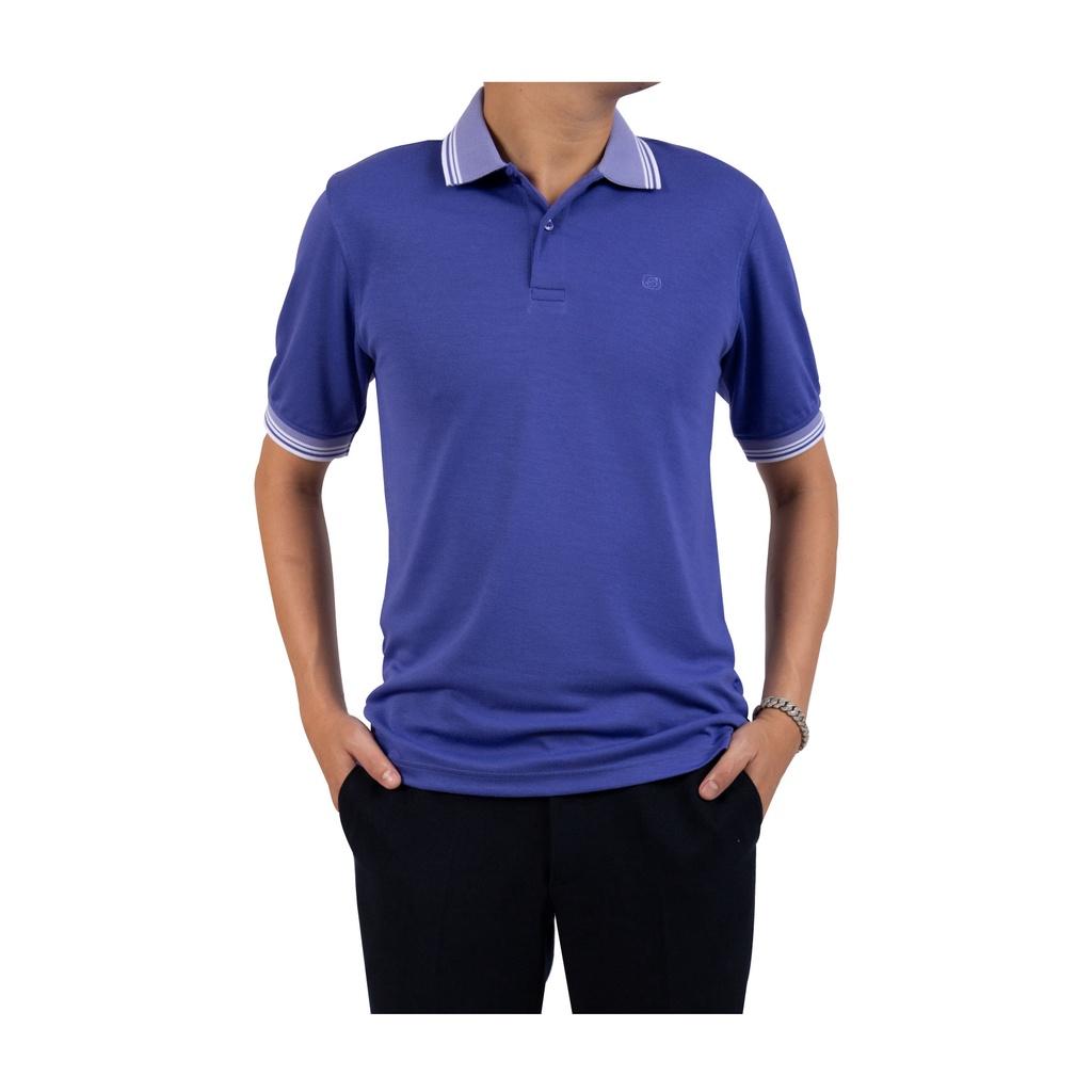 Áo thun nam Polo BELLUNI chất gỗ Sồi mềm mượt nhiều màu trơn - AT.SPM.BE.59.V2