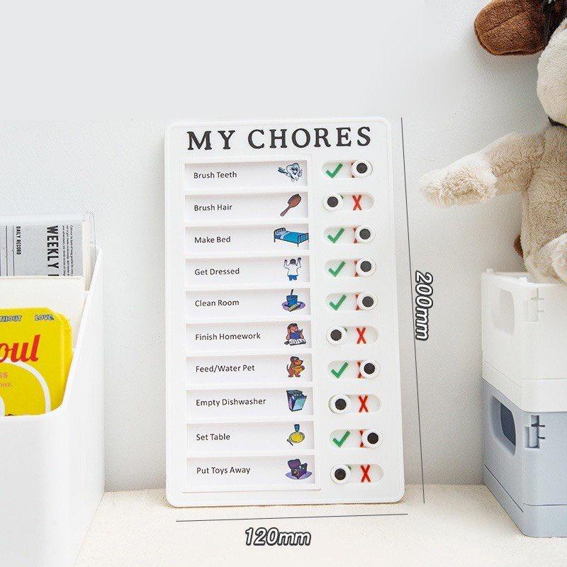 BẢNG THEO DÕI KẾ HOẠCH HẰNG NGÀY- MY CHORES-TO DO LIST- MÓN ĐỒ LÊN LỊCH CẦN THIẾT.