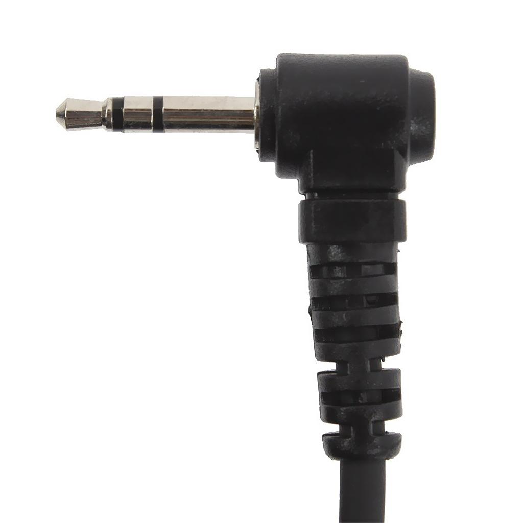 D Shape Earpiece Headset PTT For  COBRA Two Way Radio Walkie Talkie