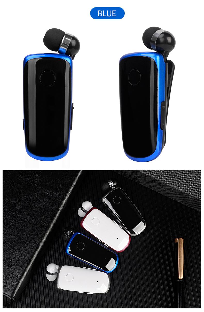 CRTONE K39 Mini Di Động Không Dây Bluetooth Tai Nghe In-Ear Báo Rung Mặc Kẹp Tay Tai Nghe Nhét Tai Dành Cho Điện Thoại