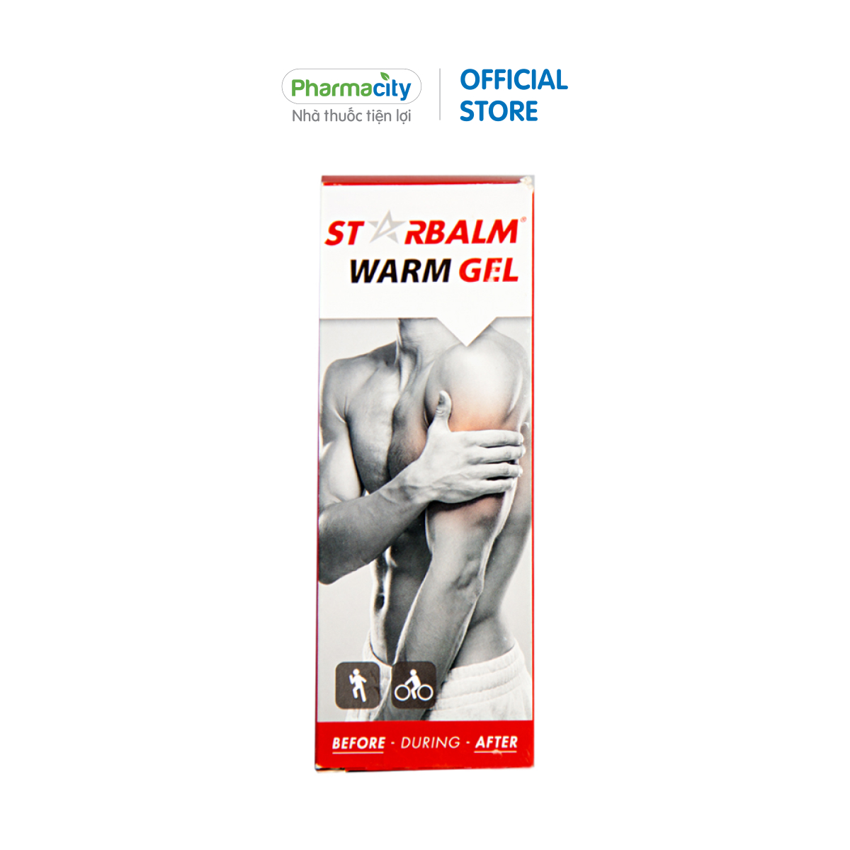 Gel làm nóng cơ Starbalm hạn chế chấn thương và thư giãn cơ sau khi vận động (100ml)