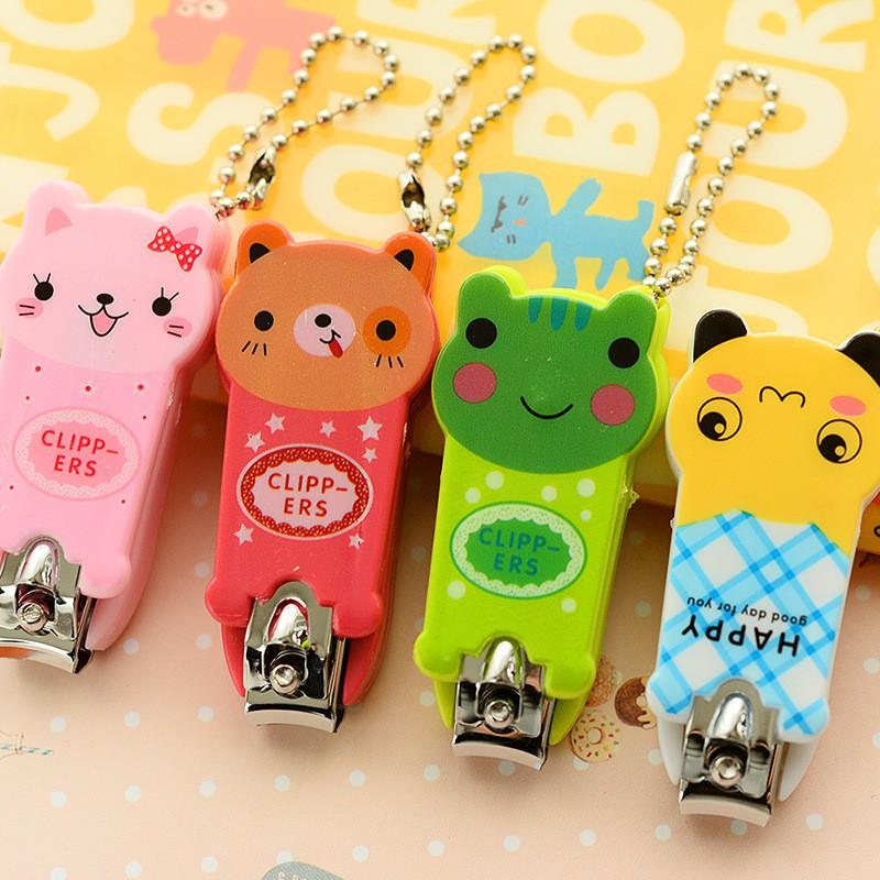 Đồ Bấm Móng Tay Hình Thú Siêu Cưng Có Móc Khóa