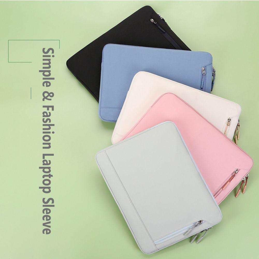 Túi Đựng Bằng Da Pu Siêu Mỏng Mềm Chống Sốc Nhiều Màu Thời Trang Cho Notebook 13.3 14 15.6