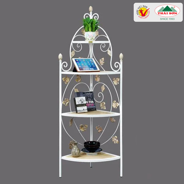 Kệ góc nho sắt mỹ thuật THÁI SƠN Lắp ráp ( HÀNG CHÍNH HÃNG - ĐỔI TRẢ MIỄN PHÍ )