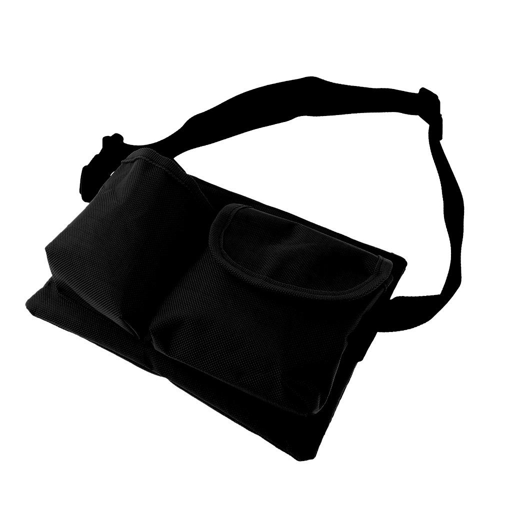 Gardening Tool Waist Bag Belt Heavy Duty Oxford Tool Apron with 3 Pockets of Different Sizes