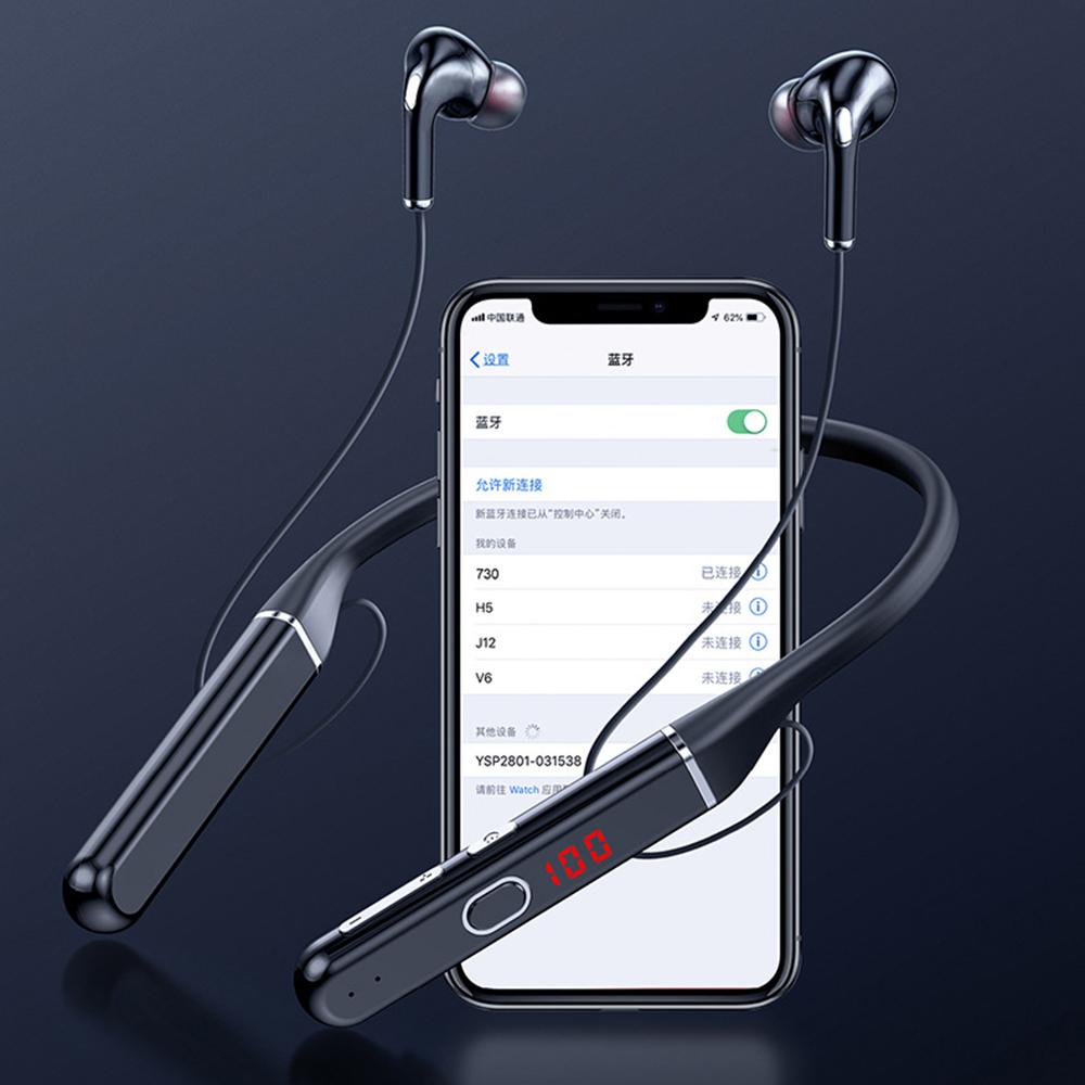 TWS 100 Giờ Bluetooth-Tai Nghe Dùng Tai Nghe Không Dây Sony Từ Tính Cổ Loại Bỏ Tiếng Ồn Chạy Bộ Thể Thao Tai Nghe