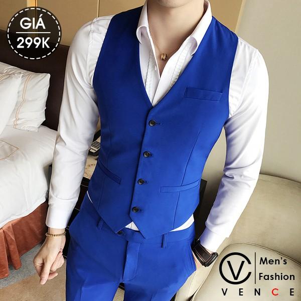 Áo Gile cao cấp theo màu vest chất vải cao cấp form ôm đẹp.