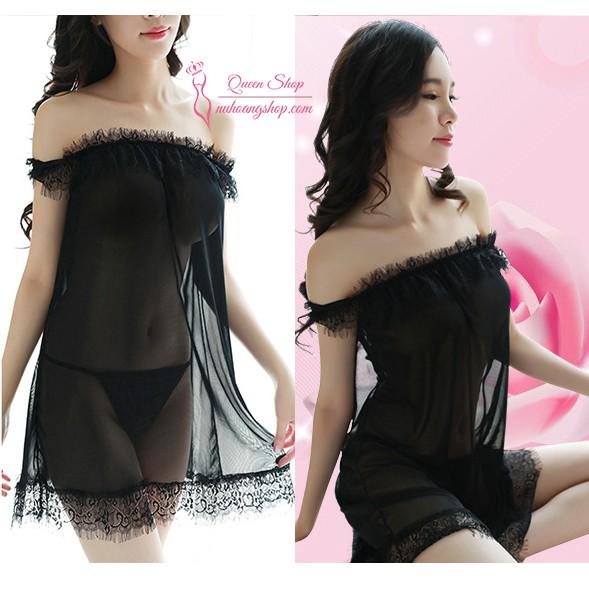 Váy ngủ siêu mỏng gợi cảm VNS336A- đầm ngủ sexy quyến rũ siêu đẹp