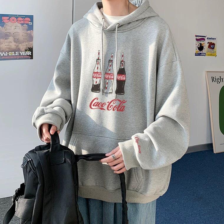 Áo hoodie nam nữ caco chất nỉ bông siêu dày , phom rộng size từ 37 đến 65kg