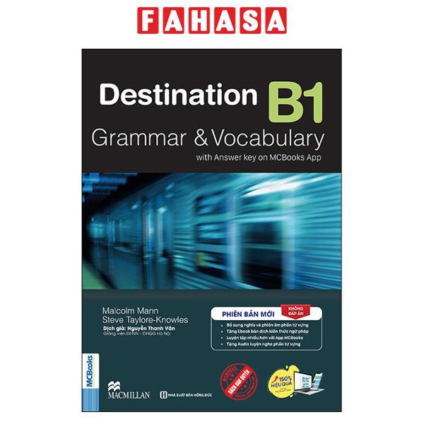 Sách - Destination B1 - Grammar And Vocabulary With Answer Key (Không Đáp Án) (Tái Bản )