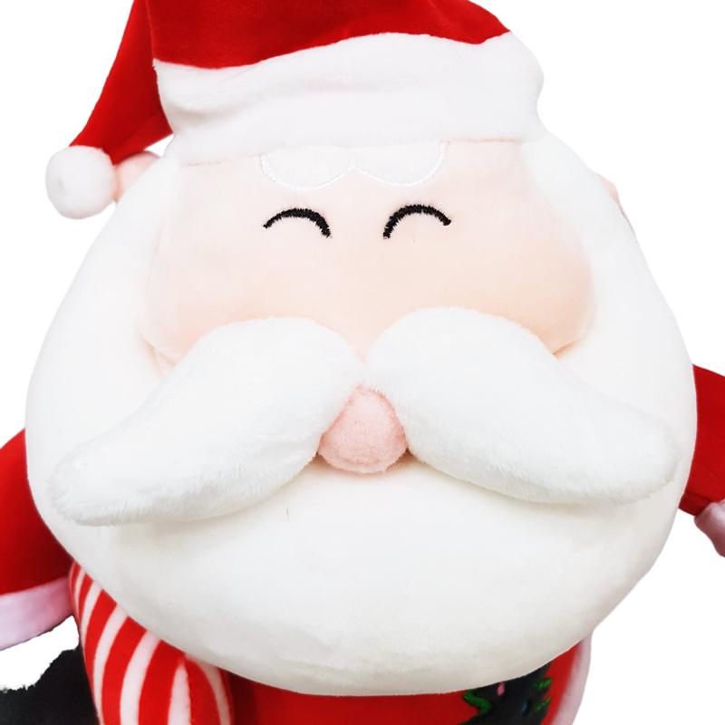Thú Nhồi Bông Ông Già Noel Mặc Áo Thêu 35 cm - ZooZoo 50210