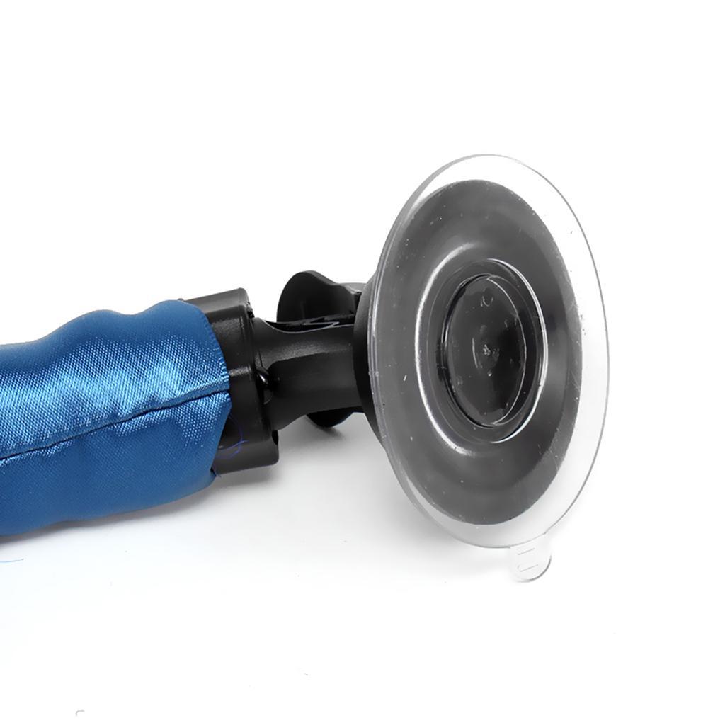 50-60cm  Braids Ponytail & Suction Cup Fit for Motorcycle  A0313-1