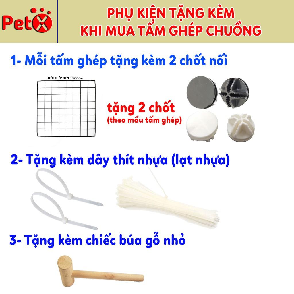 Tấm Nhựa Ghép Dùng Cho Tủ Ghép, Giá Kệ Để đồ, Làm Quây Chuồng Thú Cưng, Chó, Mèo TẶNG 2 CHỐT/ MỖI TẤM