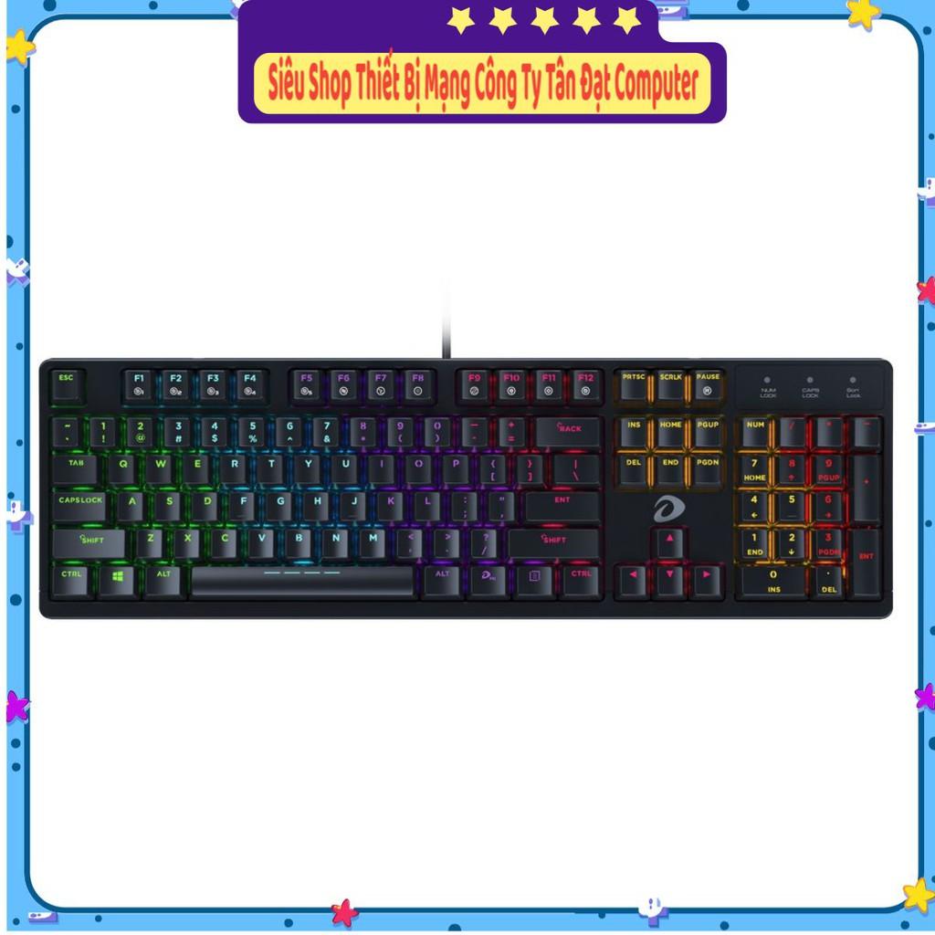 Bàn phím cơ Gaming DAREU EK1280s 104KEY (MULTI LED, Blue/ Brown/ Red D switch) - Hàng Chính Hãng