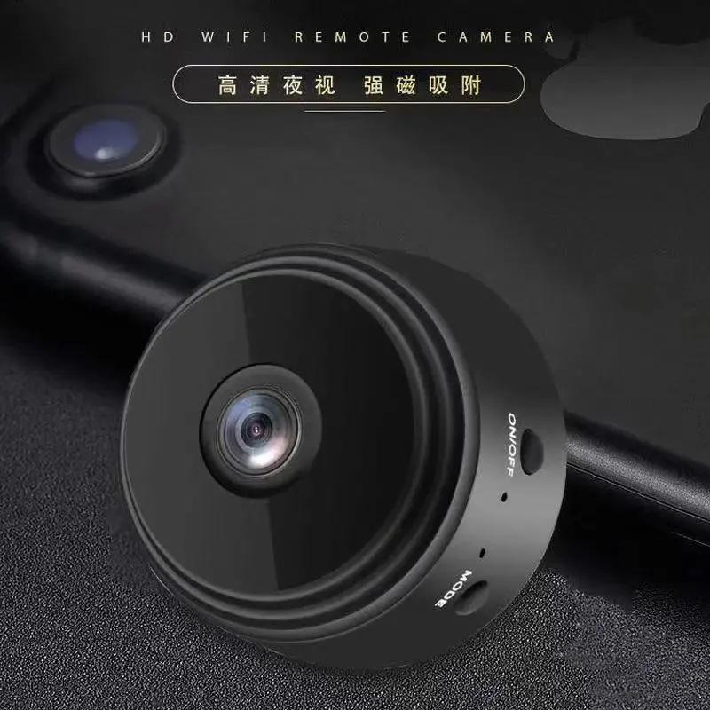 A9 Camera Mini WiFi Giám sát không dây Bảo vệ an ninh Máy quay màn hình từ xa Giám sát video Nhà thông minh Màu sắc: Đen 32GB